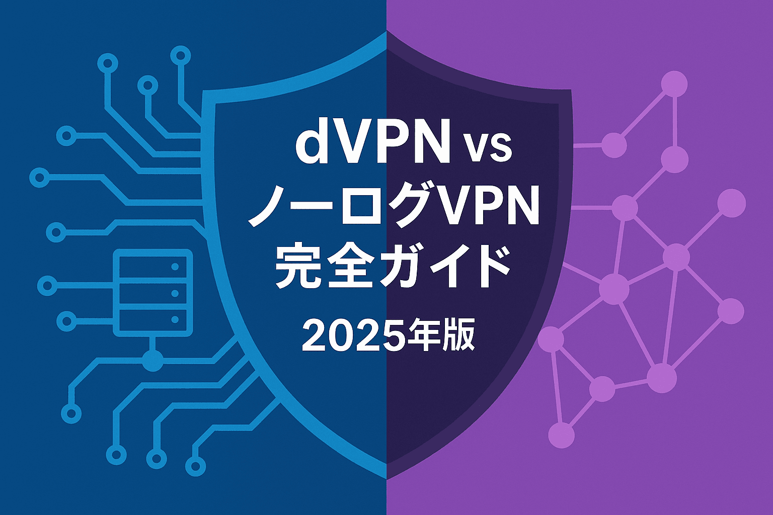 &#x1f6e1;&#xfe0f; dVPN vs ノーログVPN：2026年版 あなたのプライバシーを守る最強シールドはどっち？完全比較ガイド