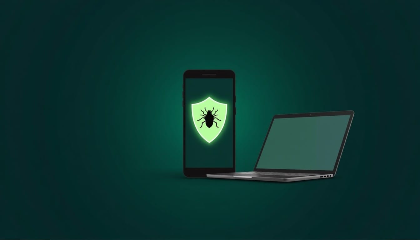 スパイウェア対策（スマホとPCの保護）のイメージ