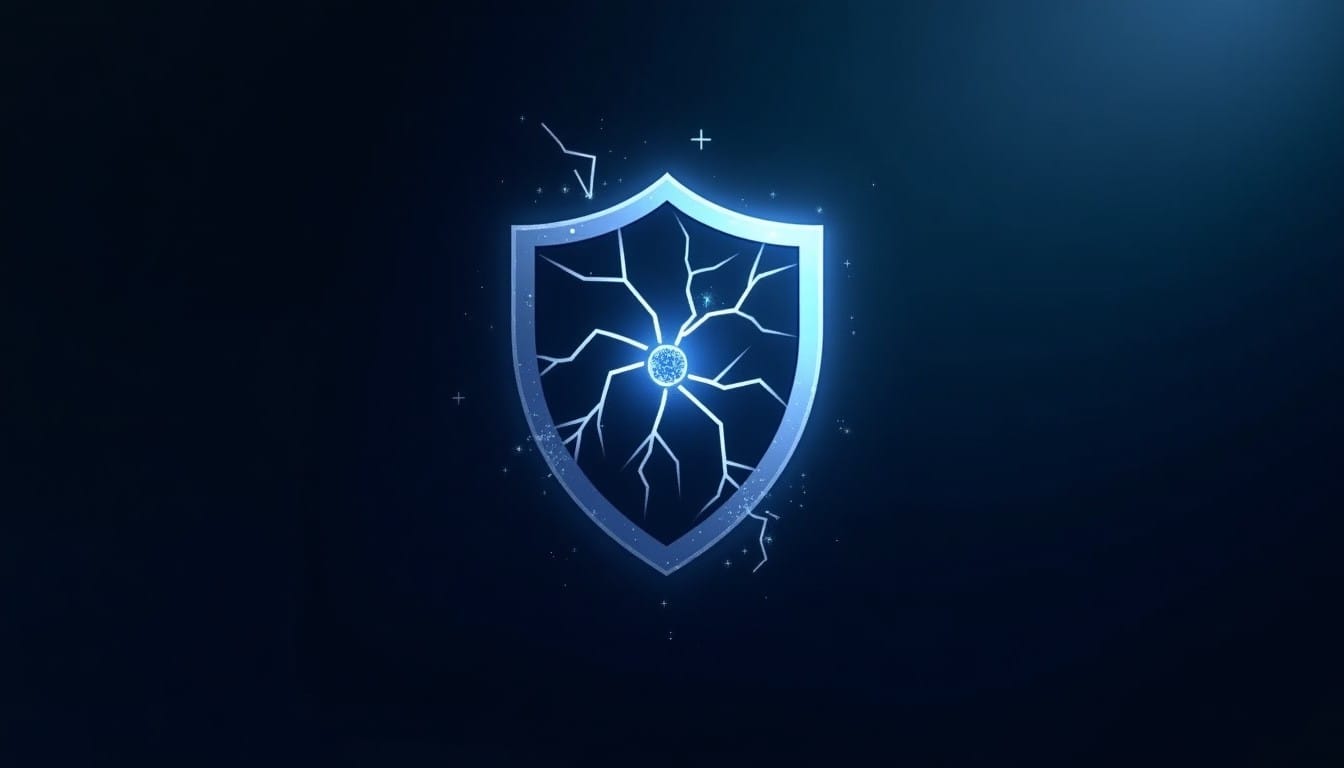 VPNの脆弱性が悪用され情報流出につながるイメージ