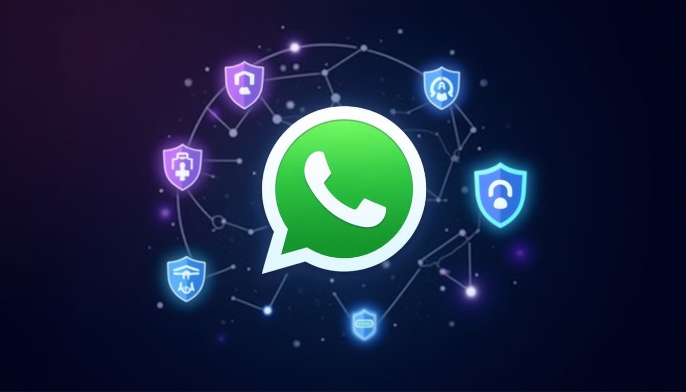 WhatsApp公式がVPNを推薦するイメージ図