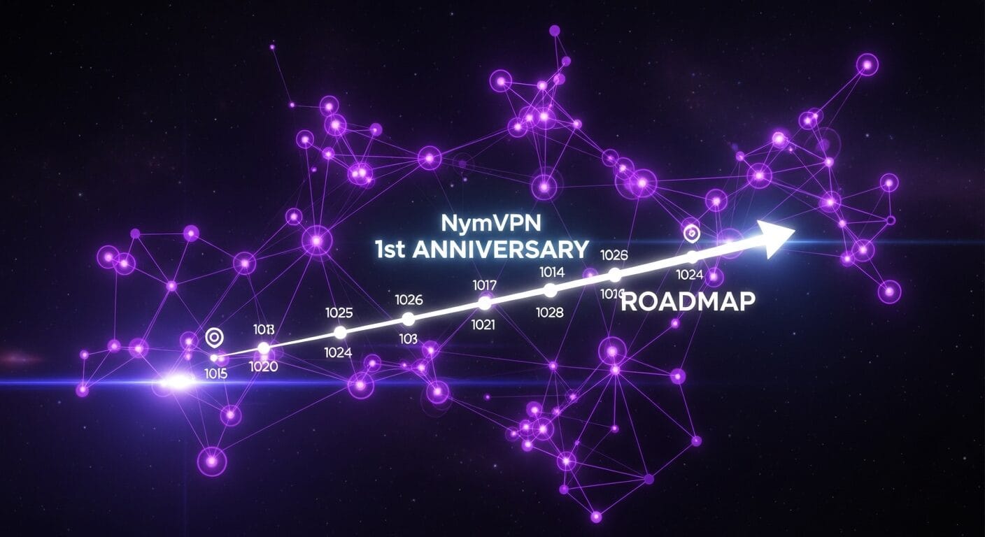 NymVPN 1周年2026：スプリットトンネリング実装・ポスト量子暗号・高速Mixnetへ——2年間ロードマップ完全解説