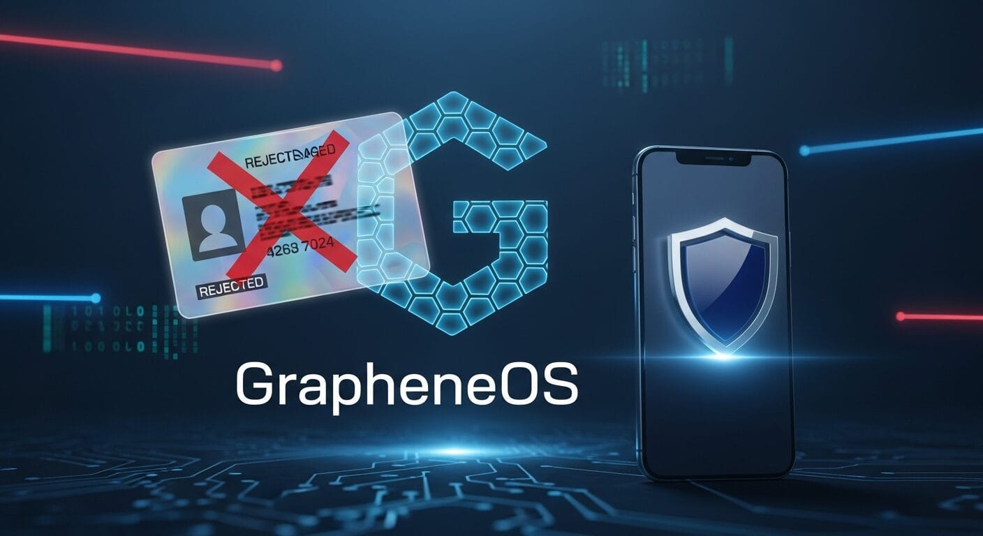 GrapheneOSが年齢確認法を全面拒否——プライバシー保護の砦