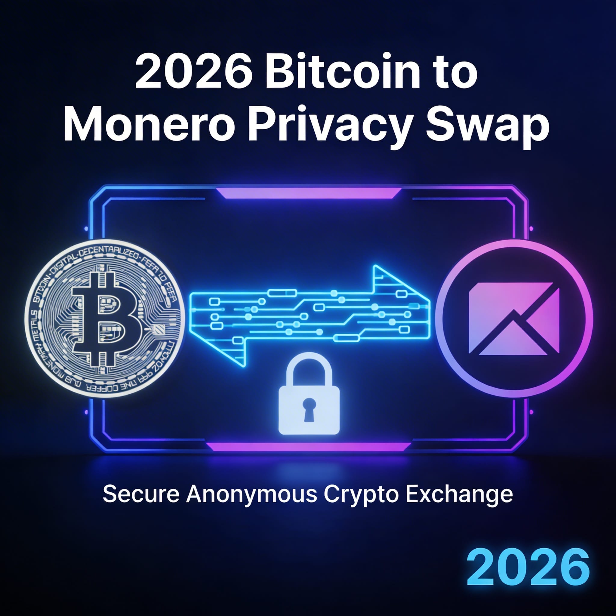 BTC→XMR No-KYCスワップ